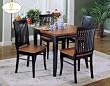 5pc Liz Collection Bistro Dining Table & Chairs Dinette Set