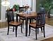 5pc Liz Collection Bistro Dining Table & Chairs Dinette Set