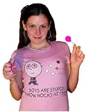 Boys Are Stupid T-shirts for Girls - Boys Are Stupid Throw Rocks at them shirts