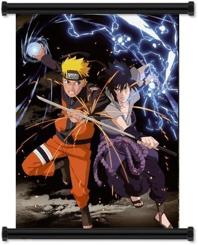 Naruto Shippuden Anime Fabric Wall Scroll Poster (35"x24") Inches