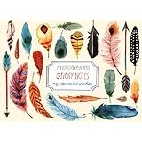 Arrows & Feathers Sticky Notes