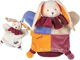Doudou & Cie Velours Lapin Marionnette 25cm