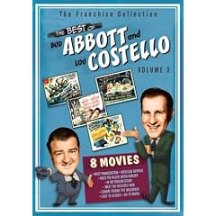 The Best of Abbott & Costello, Vol. 3 (Abbott & Costello Go to Mars / Abbott & Costello in the Foreign Legion / Abbott & Costello Meet Frankenstein / Abbott & Costello Meet the Invisible Man / Abbott & Costello Meet the Killer / Comin' Round the Mountain / Lost in Alaska / Mexican Hayride)