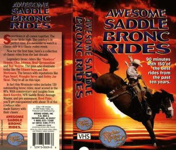 Awesome Saddle Bronc Rides - DVD
