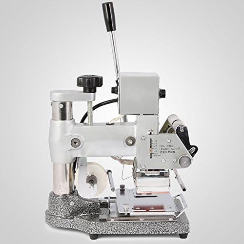 MYPRITING Hot Foil Stamping Machine Bronzing Machine Card Tipper with Silver Foil Paper for Paper Leather PVC Card Bronzing