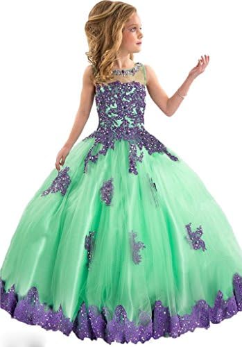 GGE Girl's Ball Gown Pageant Dresses Custom Party Princess PG 2