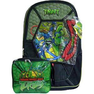 Mutant Ninja Turtle Backpack and Lunch Box