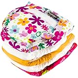 Kushies 5 Pack Reusable Ultra-lite Diapers for Toddlers, Girl