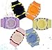 BACKGARDEN® New Boys Girls Unisex Cute Cotton Adjustable Elastic Baby Crawling Child Knee Pad Toddler Elbow Pads Crawling Safety Protector (Purple apple)