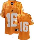 Tennessee Volunteers Youth -No. 16- Replica Football Jersey