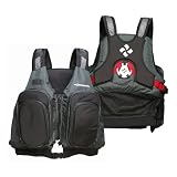 Extrasport Sturgeon Kayak Fishing Type III PFD (OD Green/Black, XX-Large)