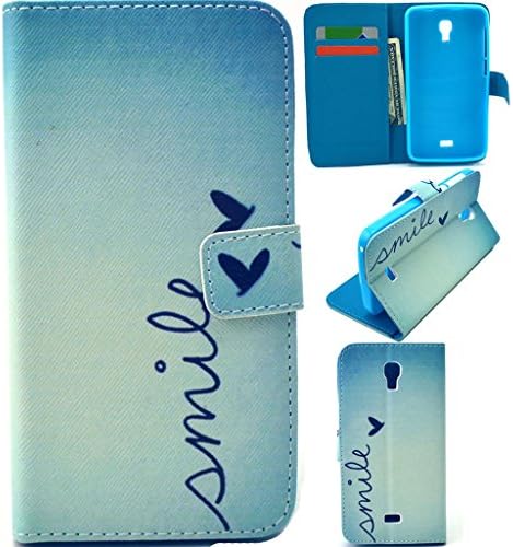 Wiko Bloom Case,Wiko Bloom Cover,Gift_Source Wiko Bloom flip cover PU Leather Flip Wallet Card Slots Stand Case Cover For Wiko Bloom Case (Smile),Sent Stylus Pen