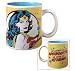 Vandor 4-1/4 by 3-1/4 by 3-3/4-Inch Wonder Woman 12-Ounce Ceramic Mug, Multicolored