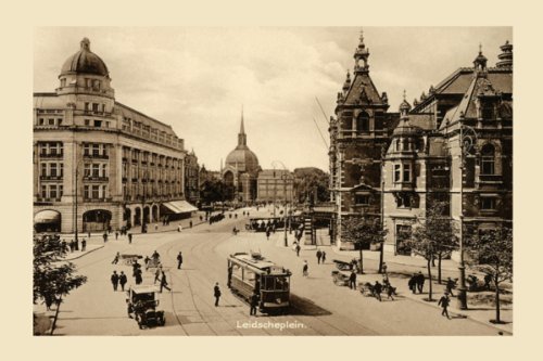 Canvas Print, Leidscheplein, Amsterdam - 20x30