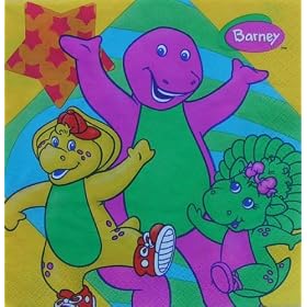 Barney - Party Supplies - Lunch Napkins by Barney