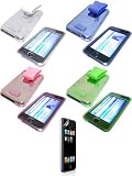 PCMICROSTORE Brand Apple iPod Touch MP3 Video 8gb 16gb Snap-On Crystal Case Cover with Touch Screen Protector - 6 Color Options (1st Generation ONLY)