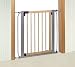 Baby : Türschutzgitter Treppenschutzgitter Buche 86 - 98 cm Autoclose inkl. Verbreiterungselement ohne Bohren zum Klemmen Safrane+1