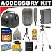 Deluxe DB ROTH Accessory Kit For The Canon VIXIA HF S10, HF S100, HF200, HF20, HF11, HF100, HF10, HG21, HG20 Flash Memory Camcorders