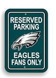 NFL Philadelphia Eagles Plastic Parking Sign