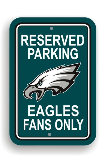 NFL Philadelphia Eagles Plastic Parking Sign