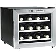 Wine Enthusiast Silent 12 Bottle Wine Refrigerator -Stainless Steel Trim Door Wine Enthusiast Silent 12 Bottle Wine Refrigerator -Stainless Steel Trim Door