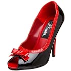 The Highest Heel Women's Audrey Peep Toe Pump - Free Overnight Shipping on New Styles, Free Return Shipping: Endless.com :  teese sexy retro shoe