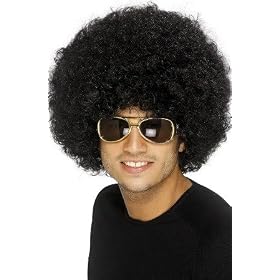 Unisex Funky Afro - Adult Fancy Dress Wig