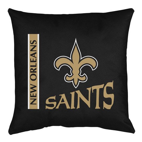 Sports Coverage NFL New Orleans Saints Locker Room Pillow