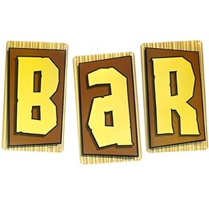 Bar Individual Letters Sign Bar Individual Letters Sign