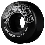 Mini-Logo S4 Wheels 53mm 101A Black (Set of 4)