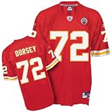 Reebok Kansas City Chiefs Glenn Dorsey Premier Jersey Medium