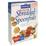 Barbara's Bakery Shredded Spoonfuls Cereal, 15.3-Ounce Box (Pack of 4)