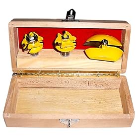 Yukon Tool YTRB3P 3-Piece Carbide Panel Router Bit Set