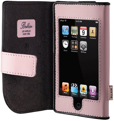 Childrens Toyshop  Electronics : IPOD TCH LTHR FOLIO*CAMEO PINK/CHOC