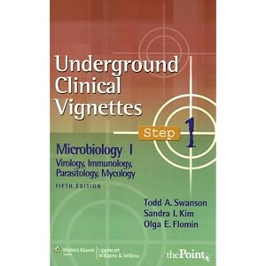 Click here to buy Underground Clinical Vignettes Step 1: Microbiology I: Virology, Immunology,... by Todd A Swanson and Sandra I Kim.