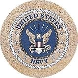 Navy Sandstone Thirstystone Coaster Set