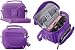 Fonem8 - Purple Travel Bag Carry Case For Nintendo 3ds Ds Li