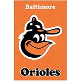 (22x34) Baltimore Orioles Retro Logo Sports Poster Print