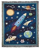 Out Of This World Woven Throw Blanket by Olive Kids