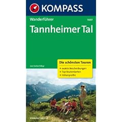 Tannheimer Tal: Wanderf�hrer mit Tourenkarten und H�henprofilen