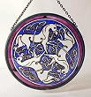 Pictish Horses in Stained Glass