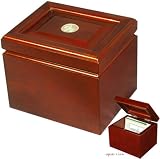 Golf Scorecard Vault Wood Display Case