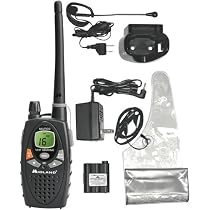 Midland NTVP1 Nautico 5 Watt 88 Channel VHF Marine Handheld Radio with NOAA Weather, Rechargeable Battery, Charger, AC Adaptor and Watertight Case