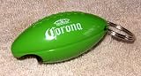Corona Beer Football Bottle Opener & Keychain