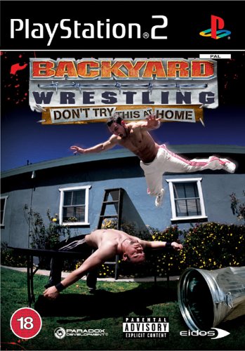Childrens Toyshop  Video Games : Backyard Wrestling: Don't Try This at Home (PS2)