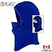 TAIGA Unisex Polartec Thermal Fleece Polar Hood, Color: Navy, MADE IN CANADA