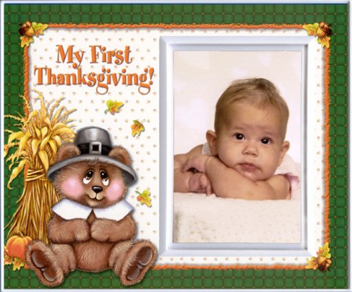 Childrens Toyshop  Toys : My First Thanksgiving - Picture Frame Gift