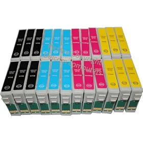 WANTMOREINK 24 MultiPack Compatible Ink Cartridges (6 SETS) for Epson D120 D78 D92 DX4000 DX4050 DX4400 DX4450 DX5000 DX5050 DX6000 DX6050 DX7000 DX7400 DX7450 DX8400 DX8450 and DX9400F S20 SX100 SX105 SX110 SX115 SX200 SX205 BX300F SX400 SX405 SX600FW BX600F B40W S21 SX110 SX115 SX410 SX415 SX510W SX515W SX210 SX218 Printers Supplied by Delcomcomputers & Wantmoreink