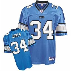 Kevin Jones #34 Detroit Lions Youth NFL Replica Player Jersey (Powder Blue)