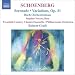 Schoenberg: Serenade / Variations For Orchestra / Bach Orchestrations (Schoenberg, Vol. 4)